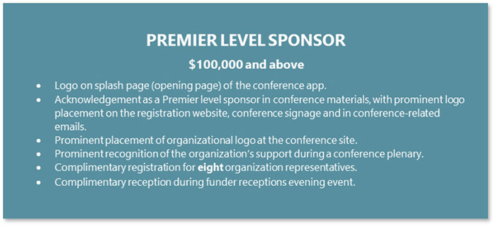 PREMIER LEVEL SPONSOR